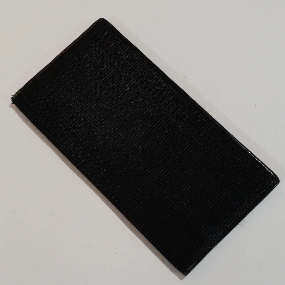 Black Genuine Horse Hair Bi-Fold Long Wallet – Slim Unisex Design